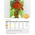 thumbnail image 5 of DECORARTS - Red Poppies and Daisies, Vincent Van Gogh Reproductions. Giclee Canvas Print Wall Art for Home Wall Decor. 30x24x1.5, 5 of 6