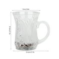 thumbnail image 3 of 2 uds taza intermitente 7 colores LED Sensor de agua taza iluminada con mango para cocina casera, 3 of 8