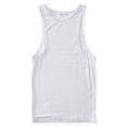 thumbnail image 1 of Camiseta sin mangas acanalada Aeropostale para mujer, blanca, extragrande, 1 of 2