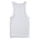 thumbnail image 1 of Camiseta sin mangas acanalada Aeropostale para mujer, blanca, extragrande, 1 of 2
