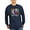 Navy, variant on CafePress - Day Of The Dead Dancers Long Sleeve T Shirt - Long Sleeve Dark T-Shirt