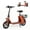 Red-Updated, variant on Dazone 450W 36V Folding Electric Scooters E-Scooter, 12 inches Tires Sports Electric Scooter with Seat, Adult Electric Bike Ebike Biycle, Electric Moped for Adult Commuter, Black