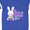 thumbnail image 4 of Inktastic My 1st Easter with Bunny and Easter Basket Girls Baby Bodysuit, 4 of 5