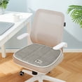 thumbnail image 6 of Qholemyo Plush Warm Cushion Solid Wood Stool Chair Cushion Office Sedentary Fart Cushion Home Dining Chair Cushion Butt Seat Cushion Chair Cushion, 6 of 6