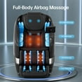 thumbnail image 6 of Massage Chair Full Body, Shiatsu Massage Chair Recliner with Airbag Massage, LCD Touch Screen, Lower Back and Calf Heating, Zero Gravity Modes (Black), 6 of 9