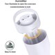 thumbnail image 2 of 3L Air Humidifier, Quiet Ultrasonic Humidifier, Waterless Automatic Shutdown, for Office/Home/Bedroom, 3 Misting Modes, 2 of 5