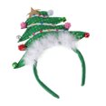 thumbnail image 2 of Árbol de Navidad creativo con diadema de campana, accesorios para el cabello bonitos decorativos para niños, para fiestas, festivales, niños, 2 of 7