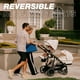 thumbnail image 4 of Cybex Gazelle S Stroller, Modular Double Stroller for Infant and Toddler, Includes Detachable Shopping Basket, Over 20+ Configurations, Folds Flat for Easy Storage, Lava Grey, 4 of 5