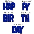 thumbnail image 3 of VictoryStore Reflex Blue EZ Happy Birthday Display, Blue Easy Setup Birthday Decorations, 19861, 3 of 9