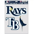 thumbnail image 1 of Tampa Bay Rays 3 Fan Pack Decals, 1 of 1