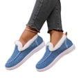 thumbnail image 5 of Women's Winter Thick Platform Walking Shoes, Fleece Lined Warm Breathable Upper Non Slip Thick Sole, Cozy Warm Boots for Cold Weather, 5 of 8