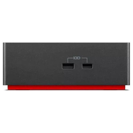 Lenovo - ThinkPad Universal USB-C Smart Docking Station - Black