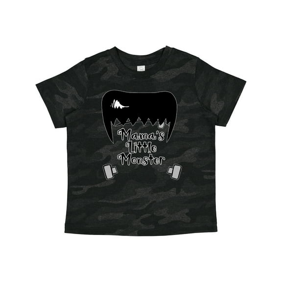Inktastic Halloween Mama's Little Monster Frankenstein Boys or Girls Toddler T-Shirt