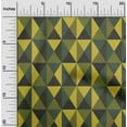 thumbnail image 2 of oneOone Cotton Poplin Lime Green Fabric Geometric Sewing Craft Projects Fabric Prints By Yard 42 Inch Wide, 2 of 4