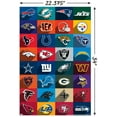 thumbnail image 2 of NFL League - Logos 24 Wall Poster, 22.375" x 34", 2 of 4