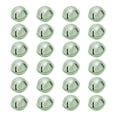thumbnail image 2 of Ouitble Campanas de Navidad, 24 Piezas de cascabeles Verdes de 40 mm con diseño de Pentagrama Hueco para Hacer Bricolaje, Campanas esmeriladas de Navidad de Hierro para llaveros artesanales, 2 of 5