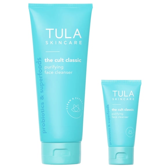 Limpiador facial TULA Skin Care Cult Classic Purifying Duo