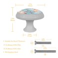 thumbnail image 5 of Cupid Fluorescent Drawer Pulls with Screws: Round 4-Pack Glow-in-the-Dark Knobs for Cabinets, Wardrobes, and Dressers - Furniture Decor with Door Knobs, Drawer Handles, 5 of 6