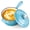 Light Blue, variant on Walchoice 1QT Sauce Pan, Enameled Cast Iron Saucepan Dutch Oven Pot with Lid, 1 Quart Small Cooking Sauce Pot, Nonstick & Oven Safe - Orange
