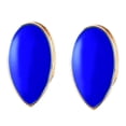 thumbnail image 2 of 2 piezas de parrillas de cosplay de Halloween con afilados azules de colmillo Chapado en oro, 2 of 9