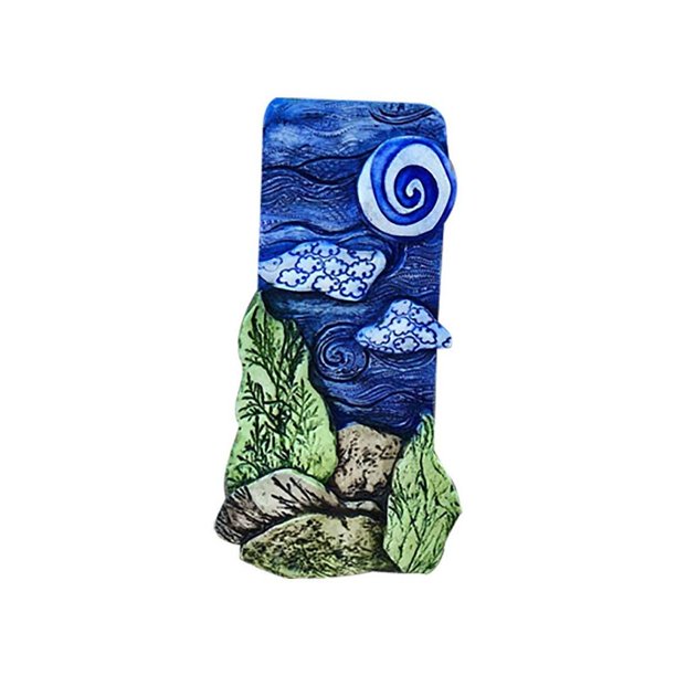 Mar, Arte Colgante De Playa, Adornos De Mar Azul Para Decoración De Vallas De Jardín Speravity HA044094-04