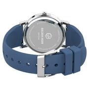 GOLDEN HOUR Waterproof Nurse Watch for Medical Professionals, Students Women Men - Military Time Luminouse Easy Read Dial, 24 Hour with Second Hand, Colorful Silicone Band
