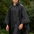 thumbnail image 6 of Sentmoon Waterproof Rain Jacket Women Lightweight Rain Coats Packable Outdoor Hooded Windbreaker Waterproof Poncho, 6 of 8