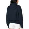 thumbnail image 2 of Women's G-III 4Her by Carl Banks Navy Boston Red Sox Flowers Graphic Pullover Hoodie, 2 of 2
