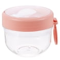 thumbnail image 1 of Taza sellada para almacenar el desayuno, recipiente para avena durante la noche, taza portátil para café con leche y cuchara, 1 of 7