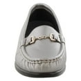 thumbnail image 3 of SAS Metro Women’s Slip On leather Loafer Shoes Pewter Silver, 3 of 7