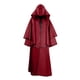 thumbnail image 1 of Sonducket Capa de Halloween Unisex de manga larga con capucha de miedo para mujeres y hombres, capa para adultos, traje de Color sólido, disfraz Disfraces de disfraces Rojo SG, 1 of 6