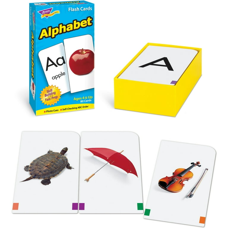 Trend Alphabet Flash Cards - Educational - 1 Each Trend Alphabet Flash Cards - Educational - 1 Each