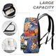 thumbnail image 4 of Hombre Perro-theme Backpack, Campus style schoolbag Bookbag with Adjustable Shoulder Straps And Large Zip Compartment, Unisex Travel Bags.42x30x15cm, 4 of 6