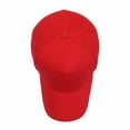 thumbnail image 6 of Weikingp Clearance! Baseball Cap, Outdoor Sunshade Sun Hat Baseball Cap Men And Women Solid Color Cap, Womens Baseball Caps, Sun Hats for Women Red, 6 of 8