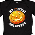 thumbnail image 4 of Inktastic My 1st Halloween Cute Pumpkin Boys or Girls Long Sleeve Baby Bodysuit, 4 of 5