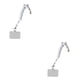 thumbnail image 2 of Cuerdas colgantes para teléfono Kearding con tarjeta cordones desmontables para el cuello anticaídas Negro, 2 of 6