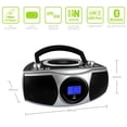 thumbnail image 5 of Reproductor portátil de CD/MP3 HANNLOMAX HX-315CD con Bluetooth y USB, 5 of 5