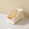 thumbnail image 4 of Roll Out Plastic Organizer Bins,Tall Under Sink Organizer with Handle for Kitchen,Bathroom and Pantry,Multi-purpose Freezer Organization On Wheels,Kitchen Organizers and Storage, 4 of 9