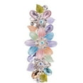 thumbnail image 2 of Guardoinrt Fleur Barrettes Mode Cristal Épingle à Cheveux Accessoire Dames Clips Élégant Coloré 1Set, 2 of 4