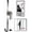 White, variant on Winlock Window & Patio Security Bar for Child Safety, Burglary Prevention (wht, 21" tall 1.6" wide)