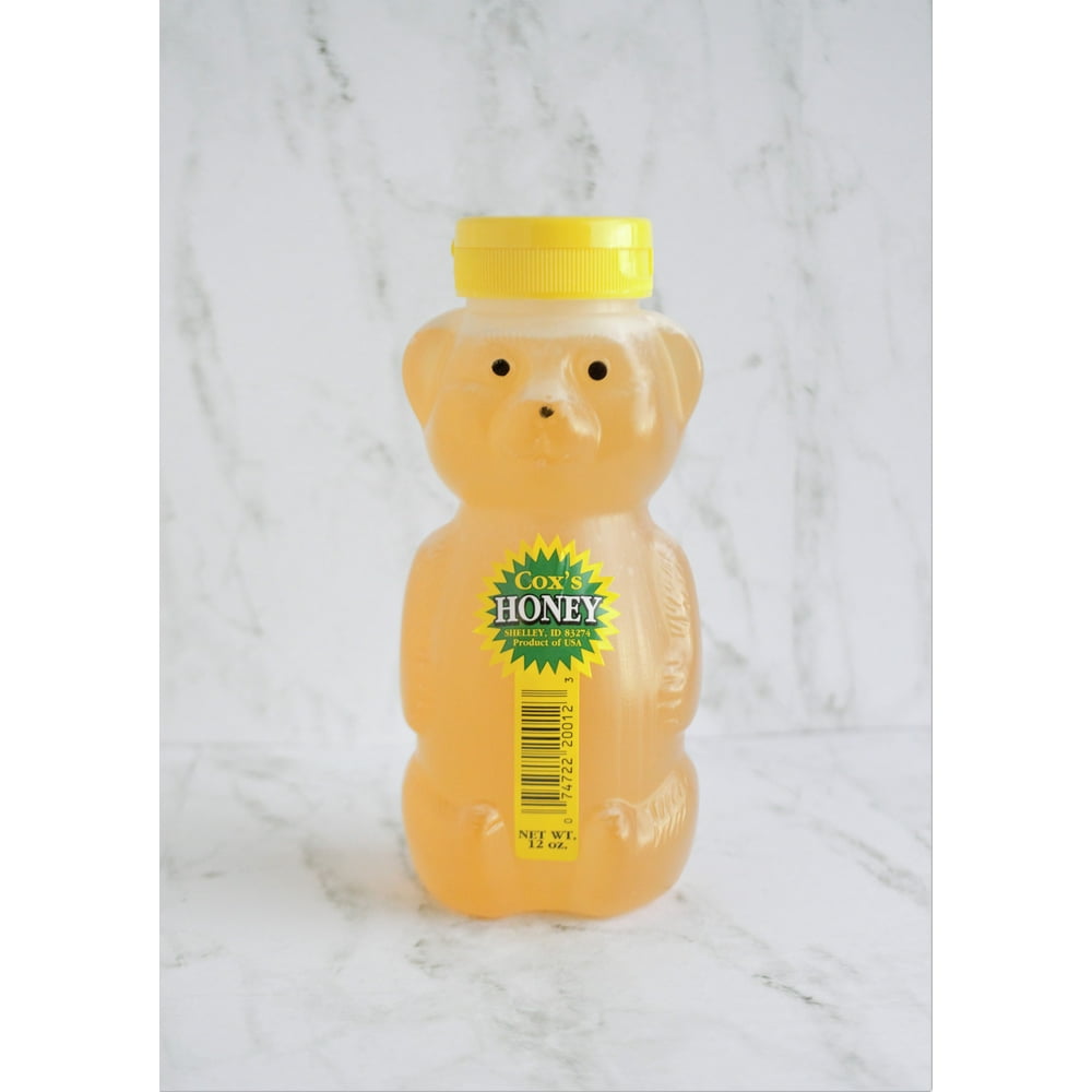 Cox's Honey 12 oz Clover Honey Squeeze Bear