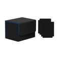 thumbnail image 1 of Almencla Trading Card Deck Box Card Holder Display for Baseball Card Collectible Card Black Blue, 1 of 8