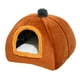 thumbnail image 5 of Cama para gatos, cama para perros, cabaña para dormir, siesta relajante, nido para perros y gatos semicerrado suave, tienda de campaña para gatos auto Marrón Pequeño, 5 of 10