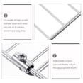thumbnail image 3 of Telescopic Net Rack Practical Electric Oven Rack Stainless Steel Grill Mesh, 3 of 4