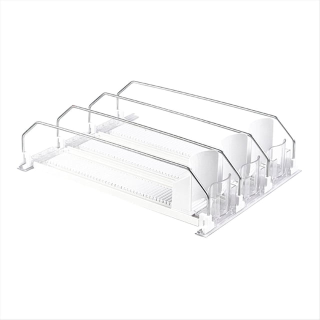 Organizador de Bebidas para Refrigerador, Deslizador AutomáTico , Dispensador Refrescos con Capacidad Hasta 15 Latas
