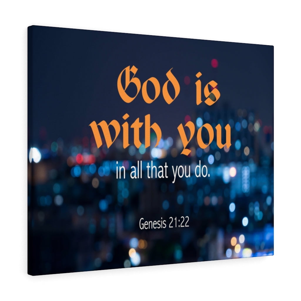 Scripture Walls Genesis 21 22 God Is With You Bible Verse Canvas genesis-21-1-7-22-1-19-subt-tulos-en-espa-ol-abraham-and-isaac-ep
