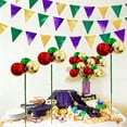 thumbnail image 5 of Christmas Ball Trident Insertion Branch - Festive Carnival Party Decoration, Colorful Christmas Ball Flower Branch Cutting, Perfect For Holiday Scene Layout And Christmas Tree Decor, 7.68in/19.5cm, A, 5 of 6