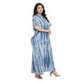 thumbnail image 4 of Oussum Robe Caftans pour Femme Grande Taille Imprimée Longue Maxi à Boutons Robes Caftan, 4 of 7