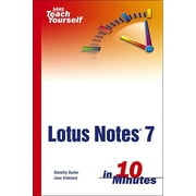 Angle View: Sams Teach Yourself Lotus Notes 7 in 10 Minutes