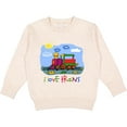 thumbnail image 2 of Inktastic I Love Trains Toddler Sweatshirt, 2 of 4